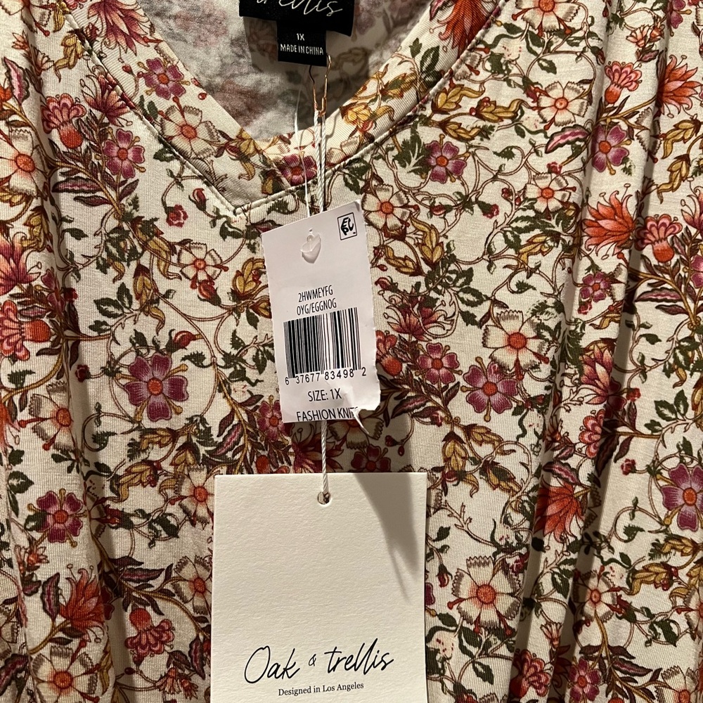 Floral Women's Top - Multicolor
